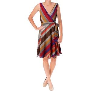 Ralph Lauren Striped Wrap Dress